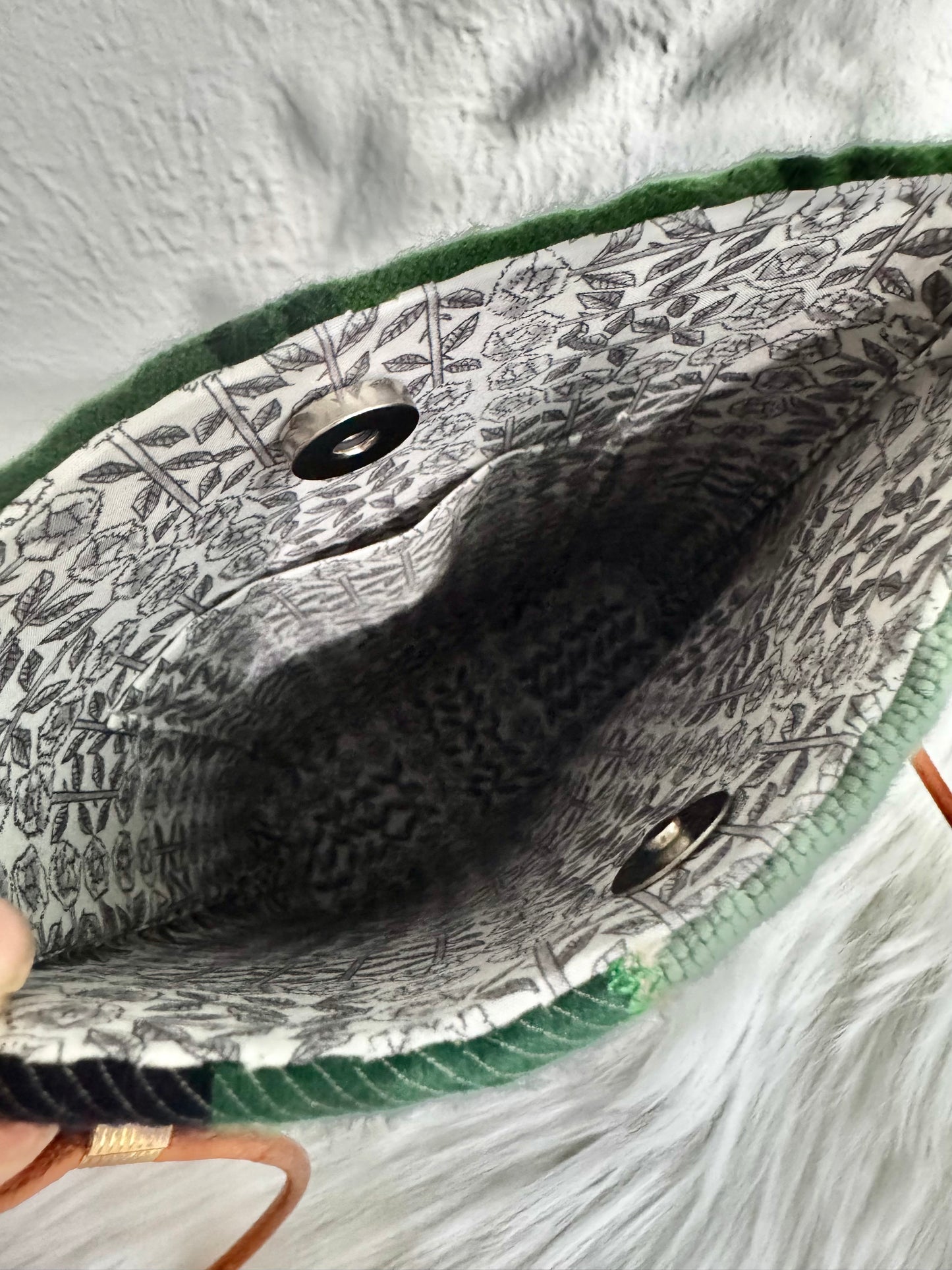 ESH Exclusive Collection - Phone Bag/ Small Crossbody Bag | Patchwork bag | Handmade Products | mina perhonen Fabric