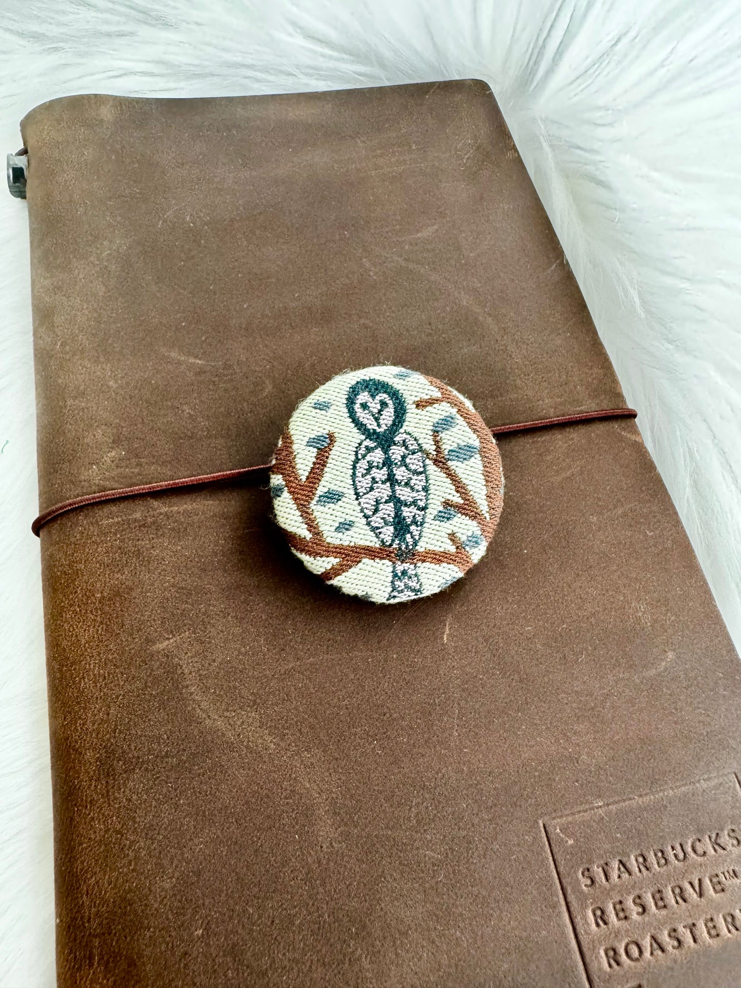 ESH Exclusive Collection - Brooch 2 | Brass Base | Handmade Products | mina perhonen Fabric