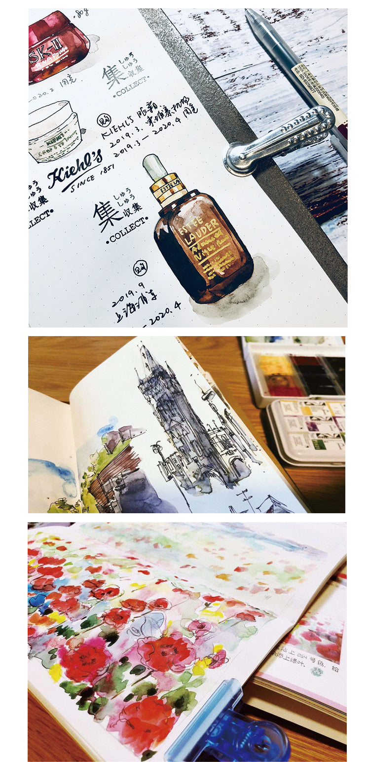 Bieguan Studio | Traveler's Note Book | Standard Size Blank Refill | Journaling Accessories