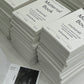SSS - 80 Sheets Material Booklet | Magazine Style | Ephemera Paper