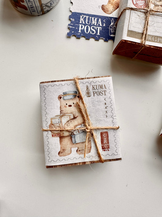 NEW!  Black Milk Project - Kuma Post Bear | Rubber Stamp