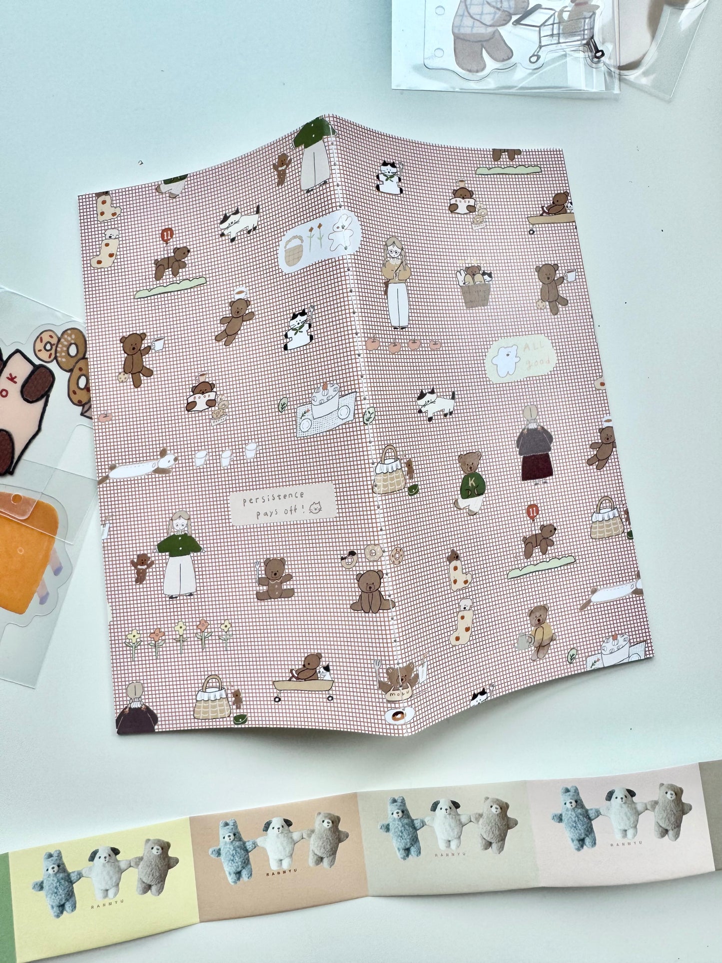 NEW! Lazy Home X Ranmyu Vol.1 | TN Refill | Standard Size | Release Paper Book | Journaling Accessories