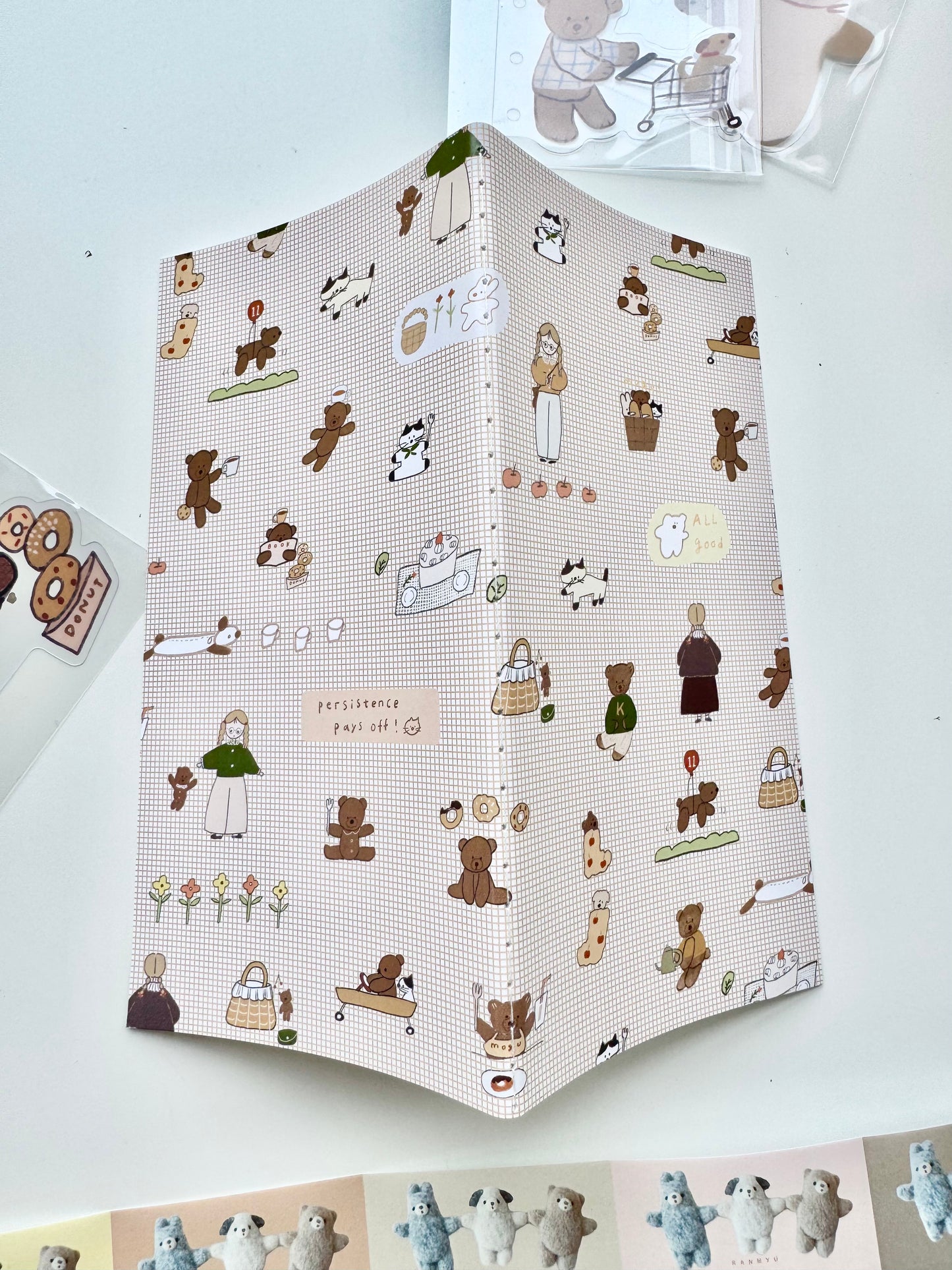 NEW! Lazy Home X Ranmyu Vol.1 | TN Refill | Standard Size | Release Paper Book | Journaling Accessories