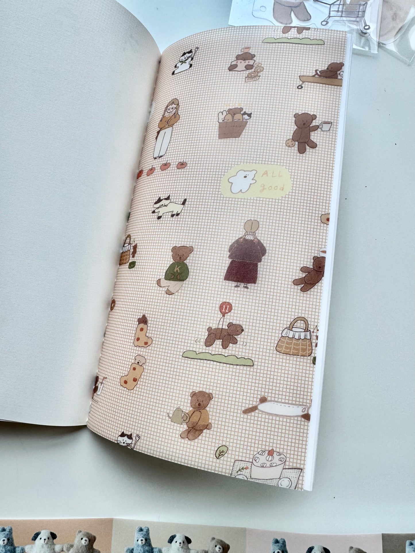 NEW! Lazy Home X Ranmyu Vol.1 | TN Refill | Standard Size | Release Paper Book | Journaling Accessories