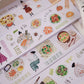 Wanle Studio (Wongyuanle) - vol.8 Yummy Food | 4cm Washi Tape |  Release Paper