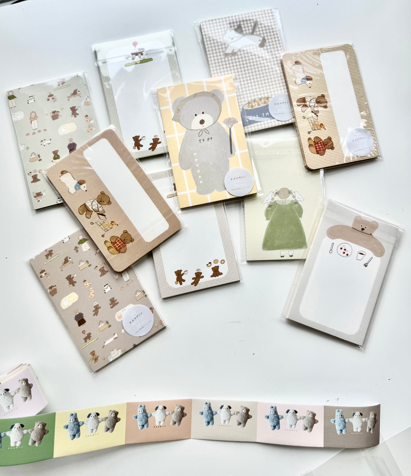 NEW! Lazy Home X Ranmyu - A7 Size | 30 Sheets Notebook Insert | Ephemera Paper