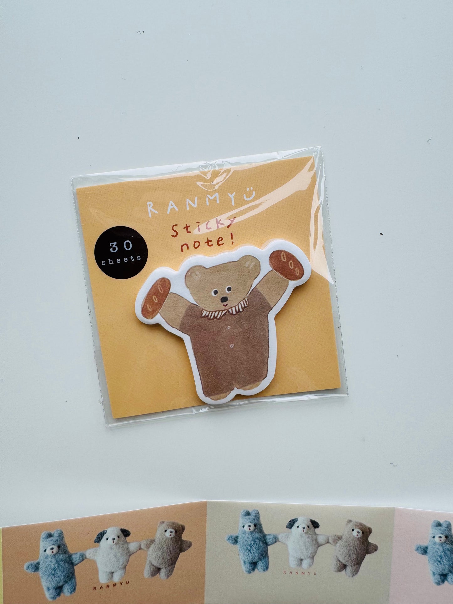 NEW! Lazy Home X Ranmyu - Sticker Note | 8 designs | Ephemera Paper