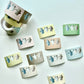NEW! Lazy Home X Ranmyu -  | 3.8cm Memo Sticker Roll |  Die-cut | Release Paper | 4.9M