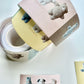 NEW! Lazy Home X Ranmyu -  | 3.8cm Memo Sticker Roll |  Die-cut | Release Paper | 4.9M