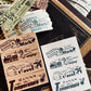 RARE TO FIND - Traveler | 4pcs Rubber Stamp set