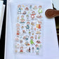 Molinta - Line & Color | Washi Paper | Die Cut | Sticker