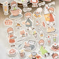 Molinta - Line & Color | Washi Paper | Die Cut | Sticker