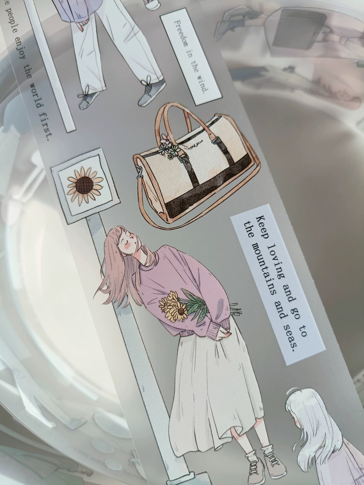 KAIXUN  - Stop-and-go | 6cm PET Tape |  Release Paper | 6M