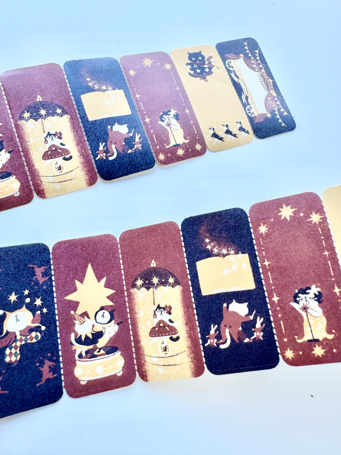 NEW! Lazy Home Vol.7 - The Magical Tour | 5.5cm Memo Sticker Roll |  Release Paper | 5M