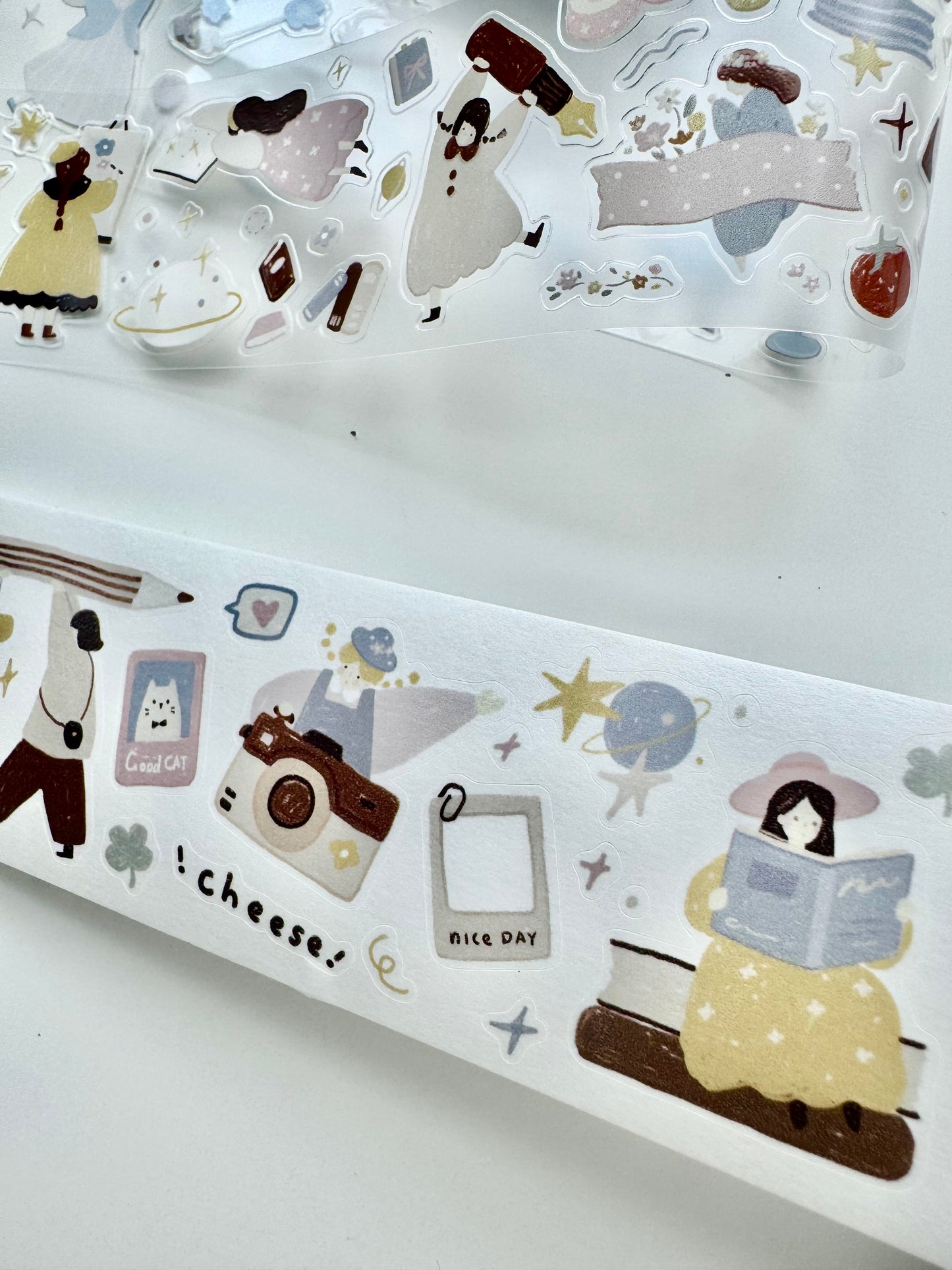 NEW! Yier Studio - Vol.6 Stationery Planet | Kiss-cut | 4.5cm Tape | Release Paper | 5M