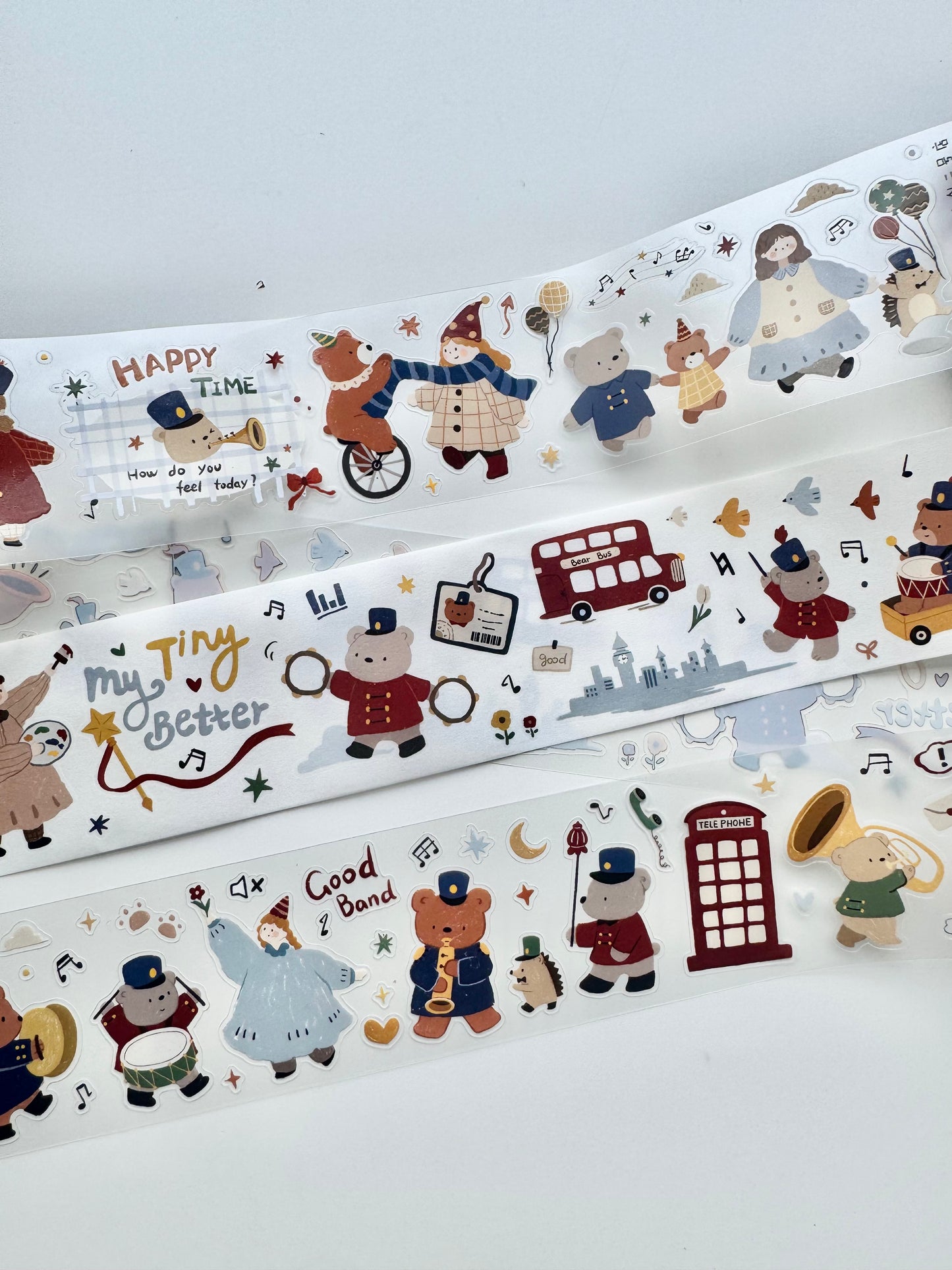 NEW! Yier Studio - Vol.6 Ode to Joy | Kiss-cut | 5cm Tape | Release Paper | 5M