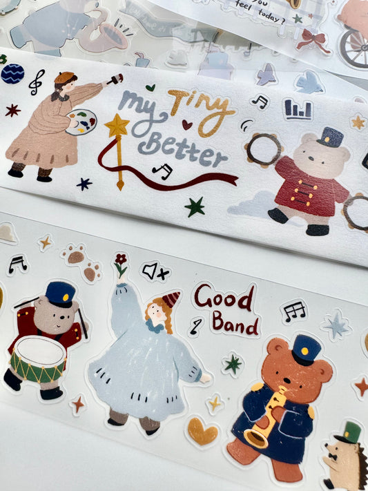 NEW! Yier Studio - Vol.6 Ode to Joy | Kiss-cut | 5cm Tape | Release Paper | 5M