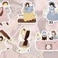 NEW! Yier Studio - Vol.6 Stationery Girl | 24pcs Memo Pad | Ephemera Paper