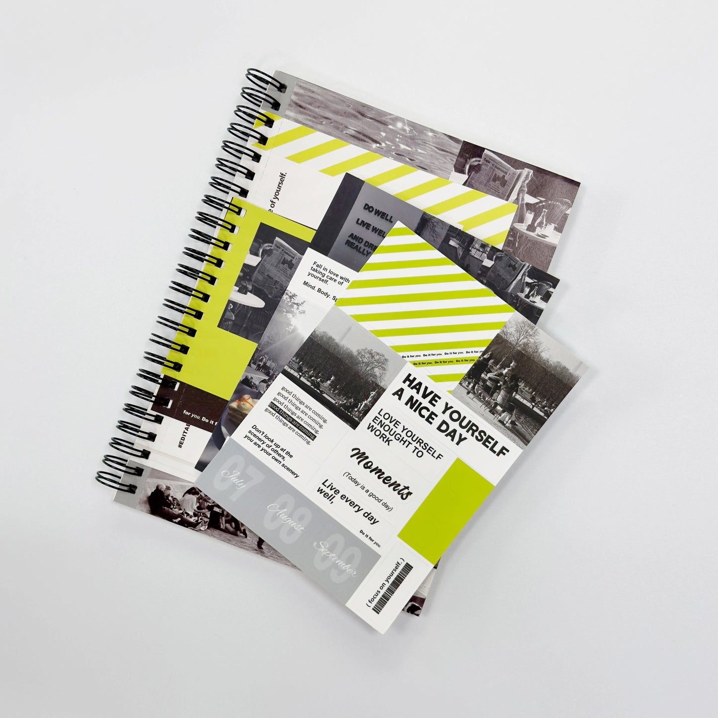 NEW! Archive Studio - Focus On Your | 100p Blinder Notebook | Journaling Accessory