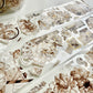NEW! YC Studio -  Memories Through the Seasons | Antique Bronze Foil | 6cm PET Tape | Release Paper