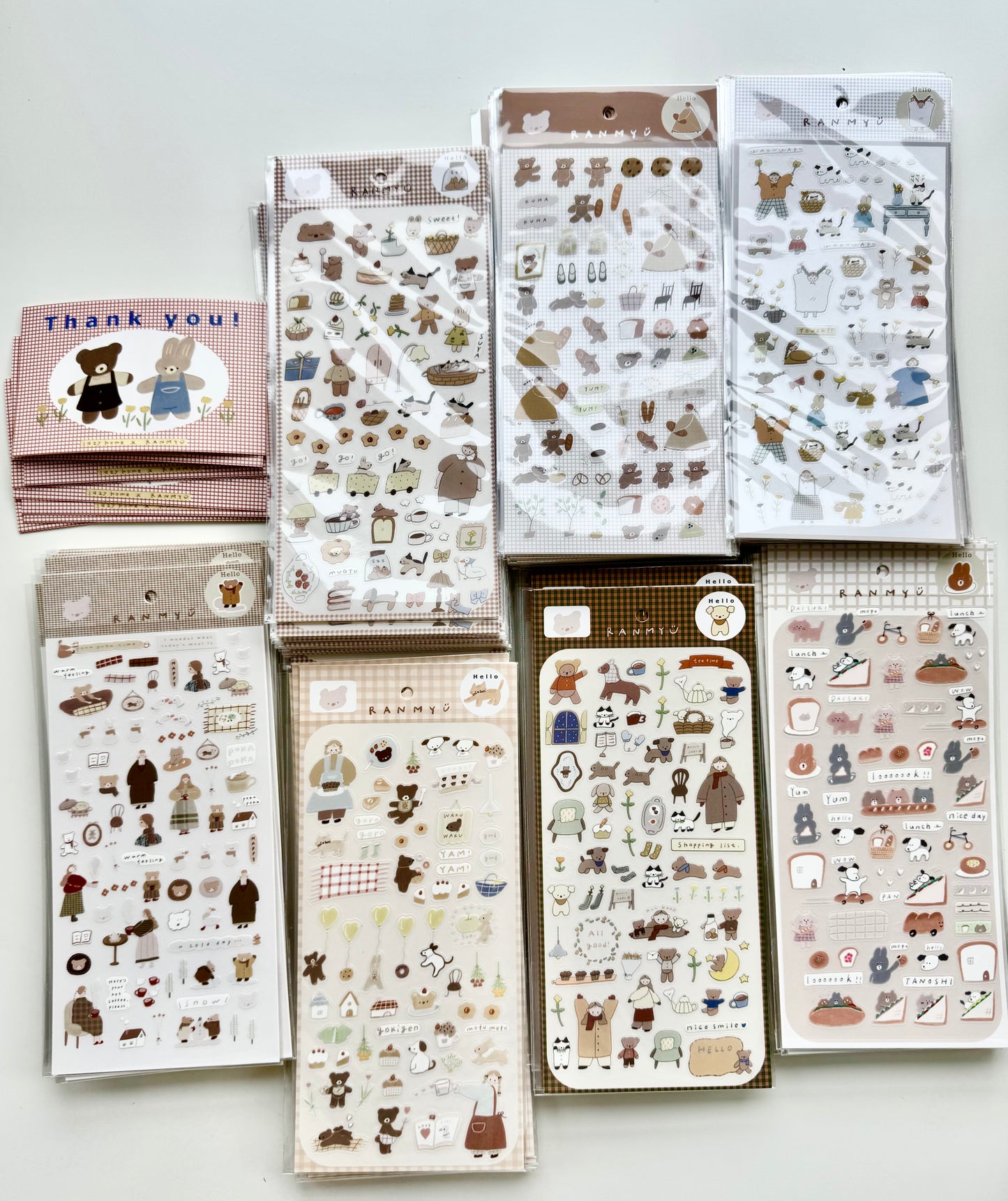 (RESTOCK SOON ETA 02/10) Ranmyu - Latest Design | Kiss-cut | 1 Sheet | PET Sticker