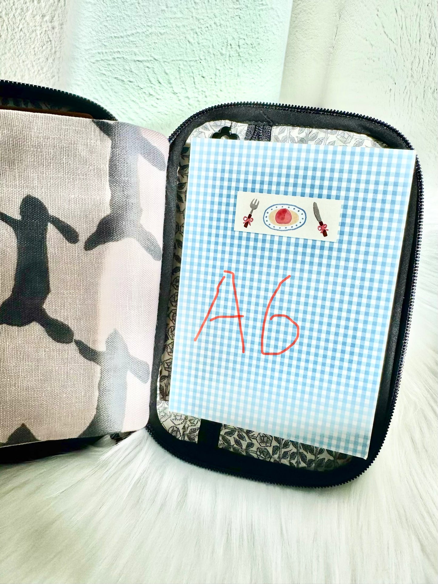 ESH Exclusive Collection - A6 Planner Pouch | Wallet | Handmade Products | mina perhonen Fabric