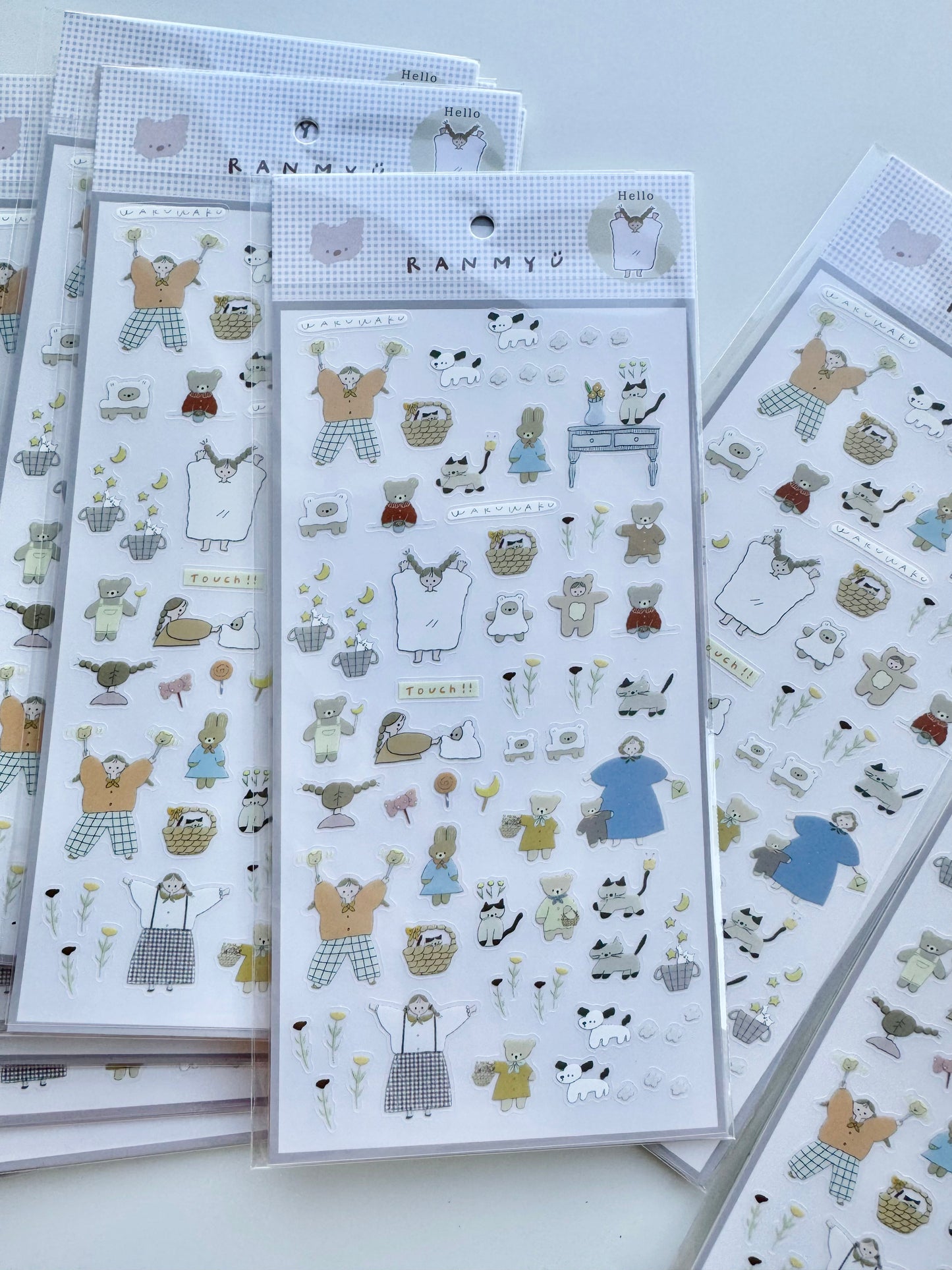 (RESTOCK SOON ETA 02/10) Ranmyu - Latest Design | Kiss-cut | 1 Sheet | PET Sticker