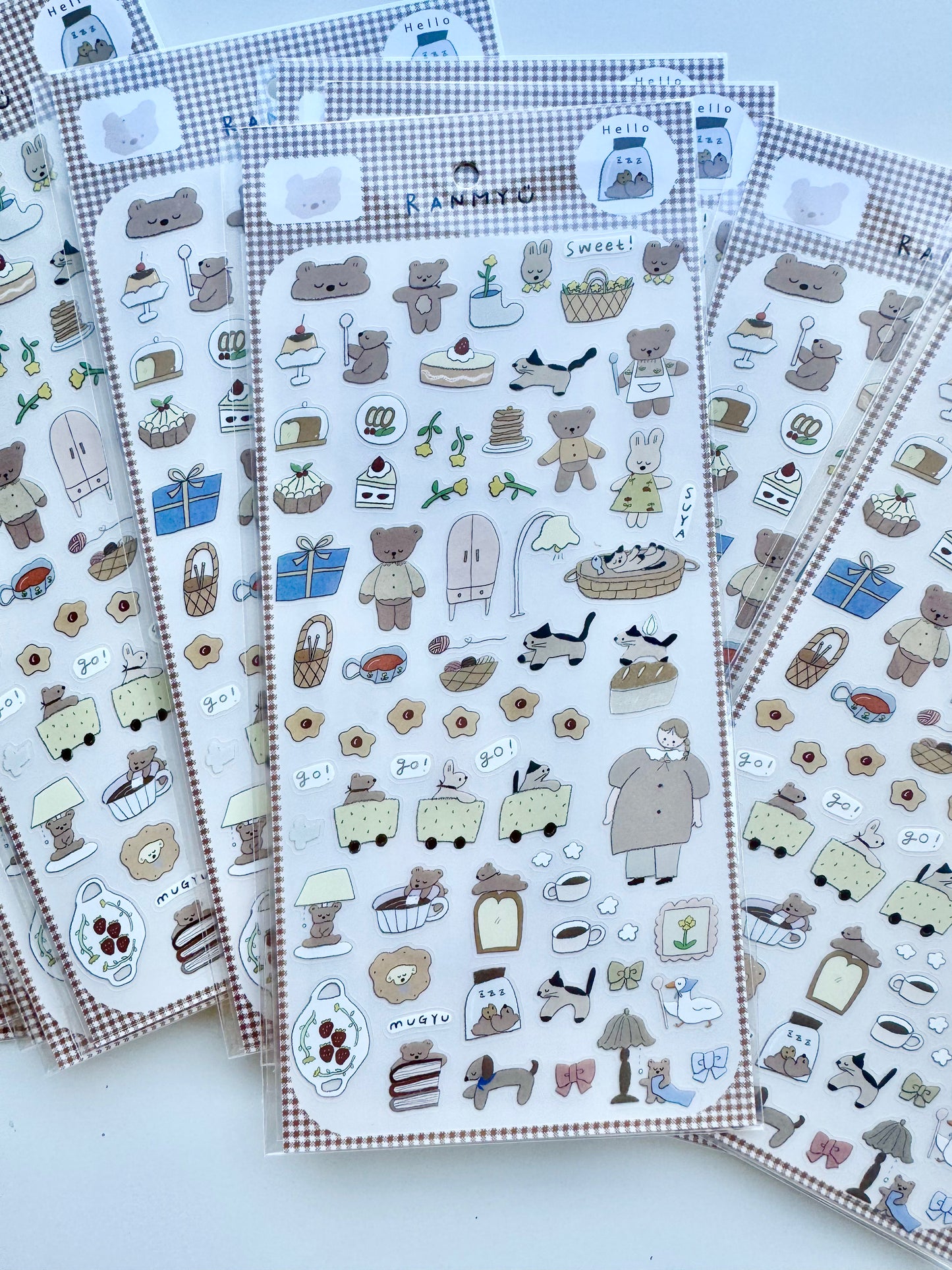 (RESTOCK SOON ETA 02/10) Ranmyu - Latest Design | Kiss-cut | 1 Sheet | PET Sticker