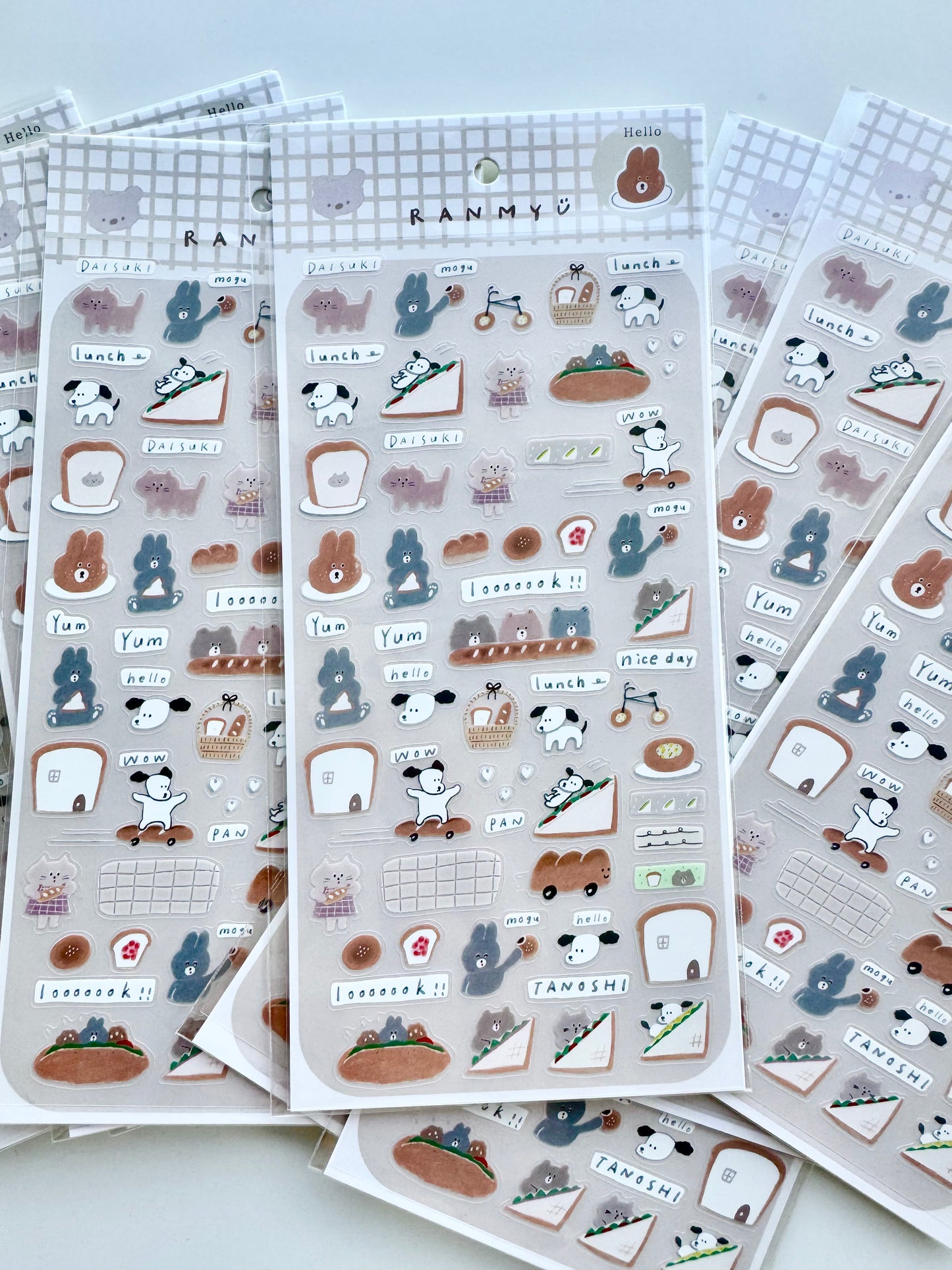 (RESTOCK SOON ETA 02/10) Ranmyu - Latest Design | Kiss-cut | 1 Sheet | PET Sticker