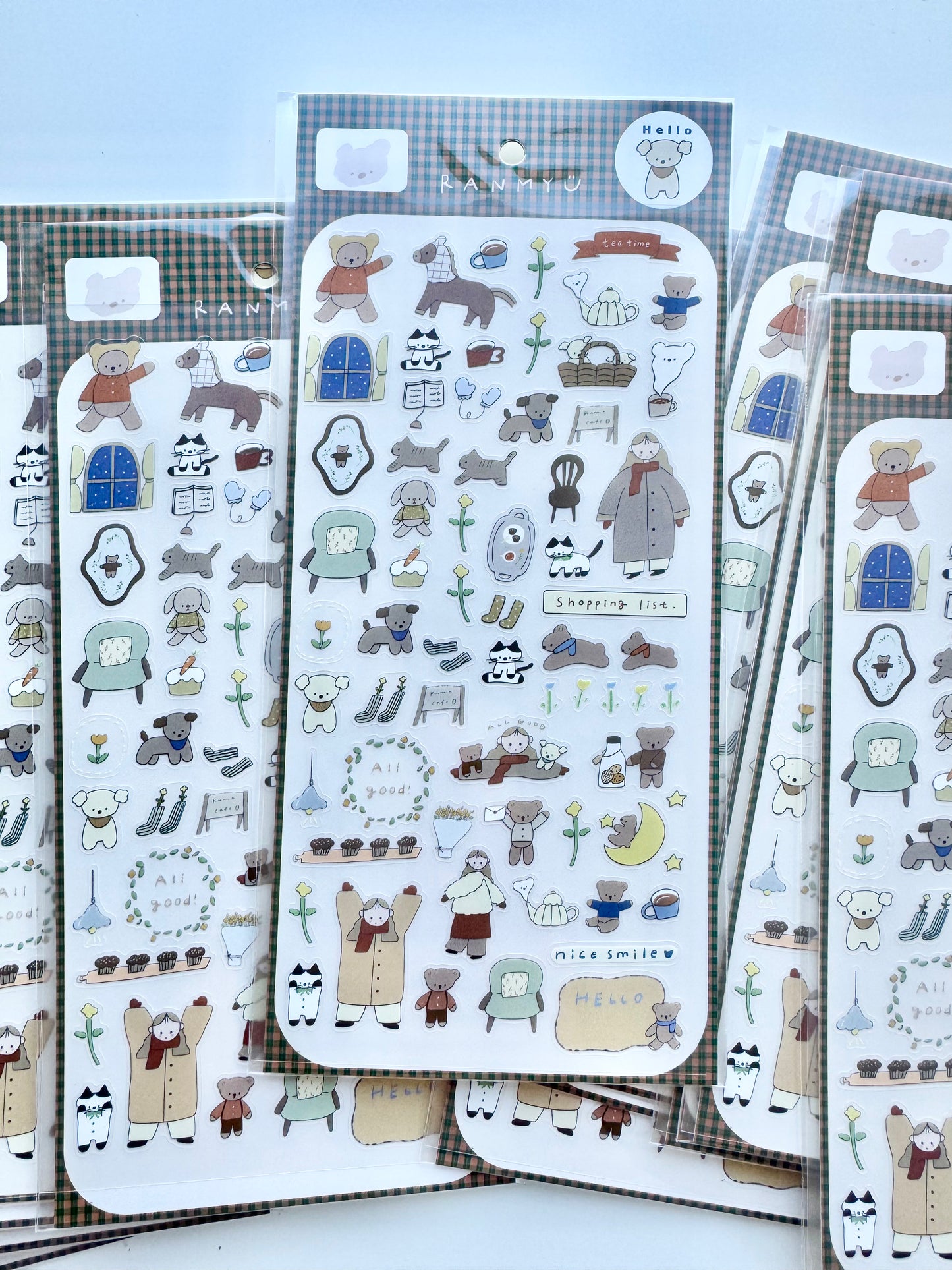 (RESTOCK SOON ETA 02/10) Ranmyu - Latest Design | Kiss-cut | 1 Sheet | PET Sticker