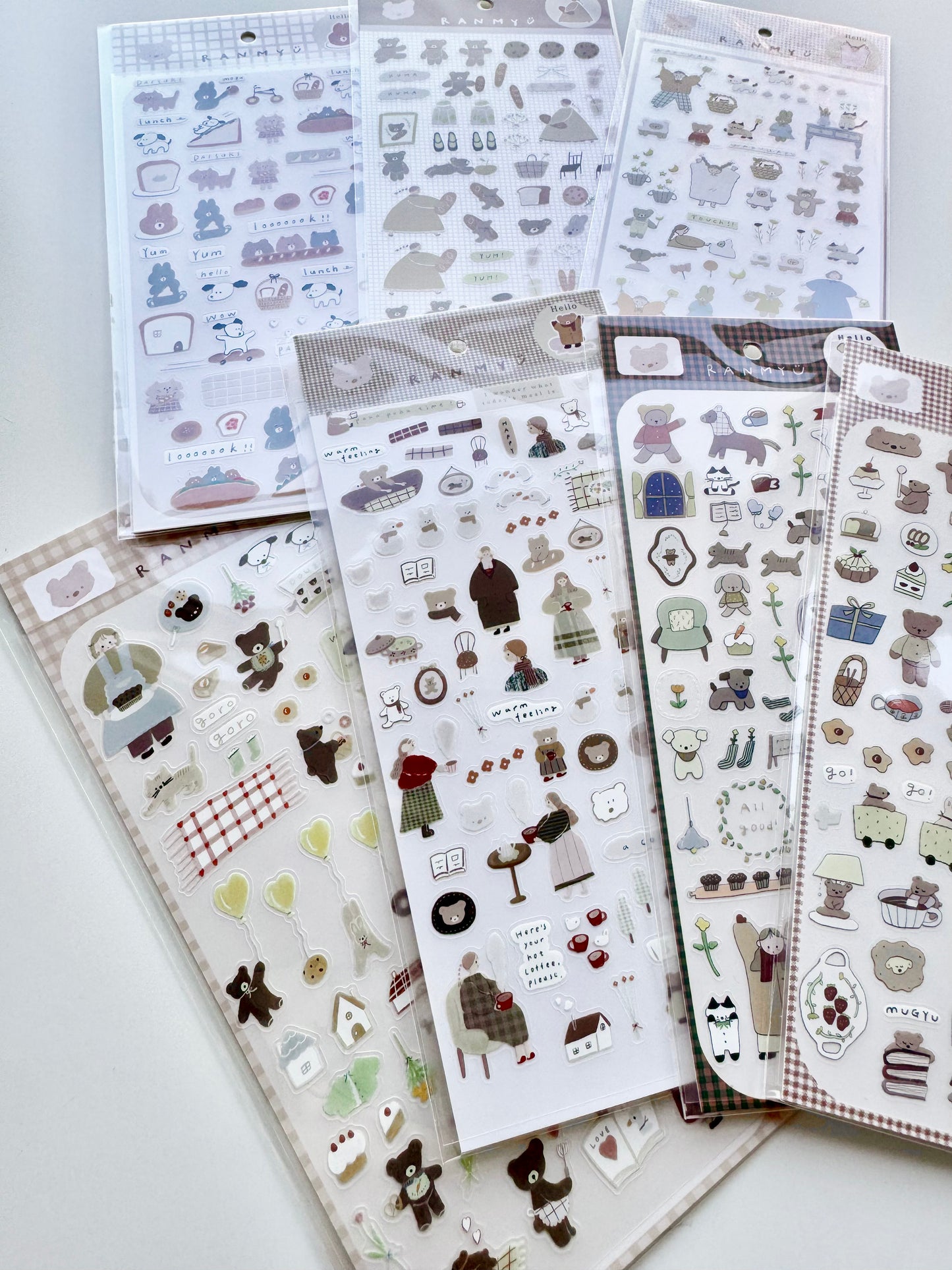 (RESTOCK SOON ETA 02/10) Ranmyu - Latest Design | Kiss-cut | 1 Sheet | PET Sticker