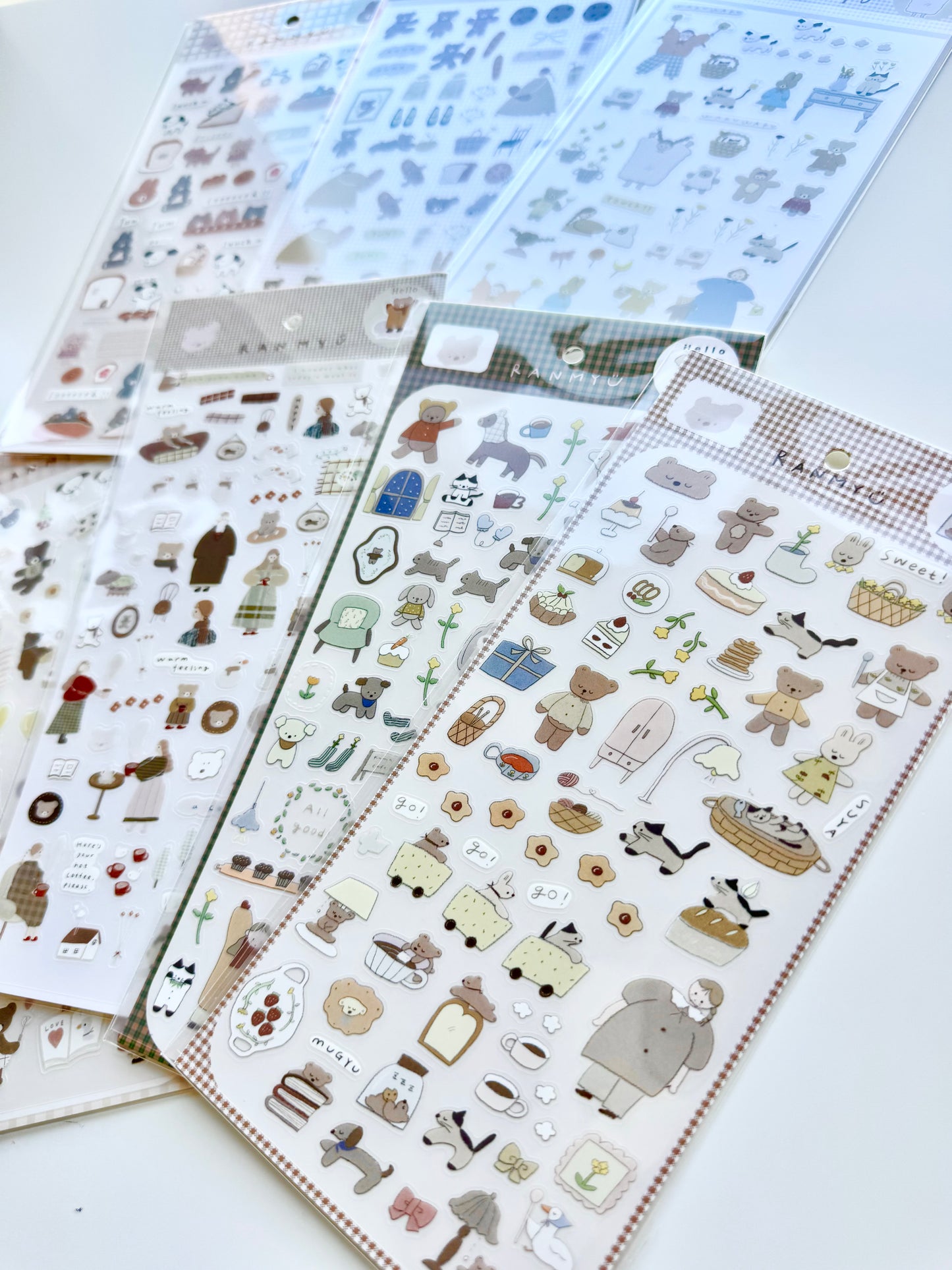 (RESTOCK SOON ETA 02/10) Ranmyu - Latest Design | Kiss-cut | 1 Sheet | PET Sticker