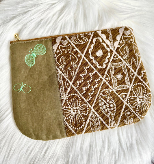 ESH Exclusive Collection -  Zipper Pouch | Handmade Products | mina perhonen Fabric