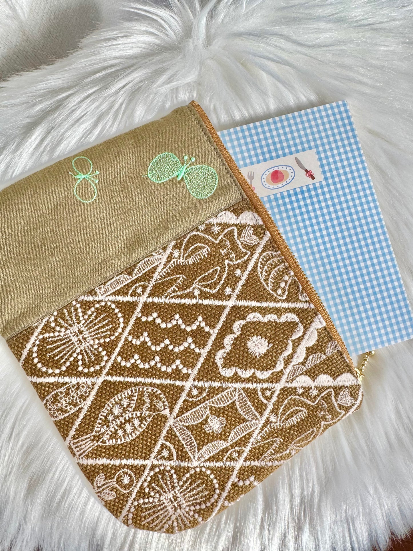 ESH Exclusive Collection -  Zipper Pouch | Handmade Products | mina perhonen Fabric