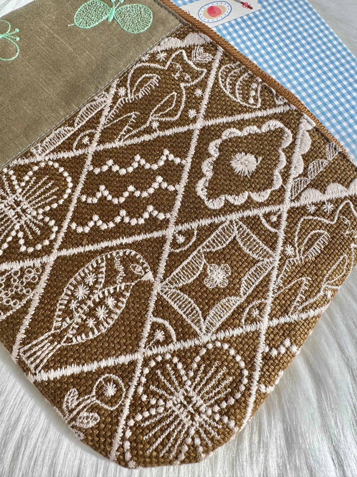 ESH Exclusive Collection -  Zipper Pouch | Handmade Products | mina perhonen Fabric