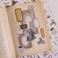 NEW! Loidesign X Stationery Market - Retro Stationery | Kiss-cut | 5cm Paper Tape | Release Paper | 5.4M