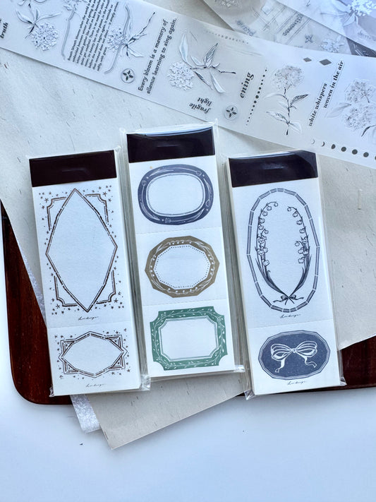 NEW! Loidesign - Collecting | 50 Sheets | Letter Pad |Notepad | Ephemera Paper