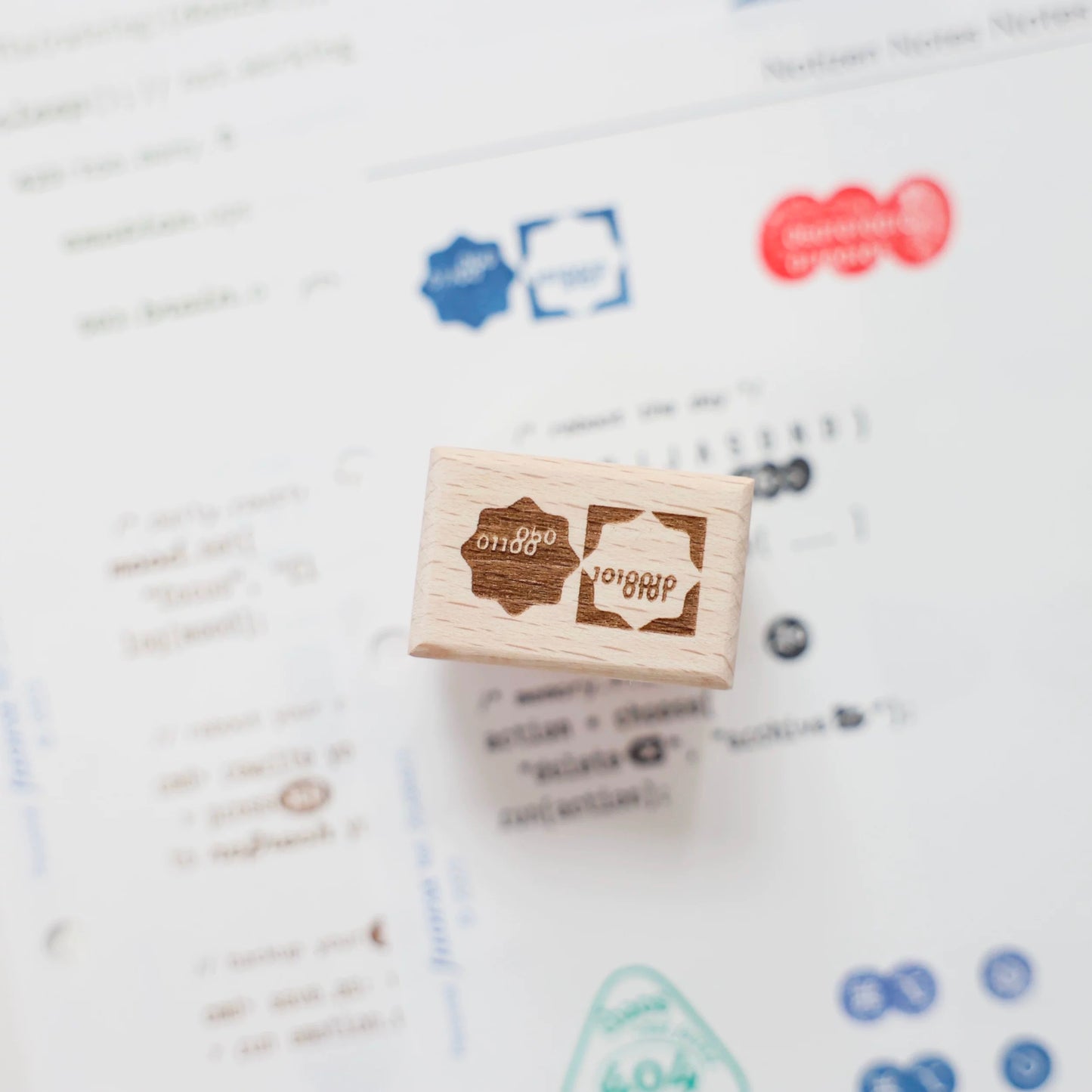 NEW! Sissi - <TWO SIX> | 27pcs Rubber Stamp Set | Wooden Box