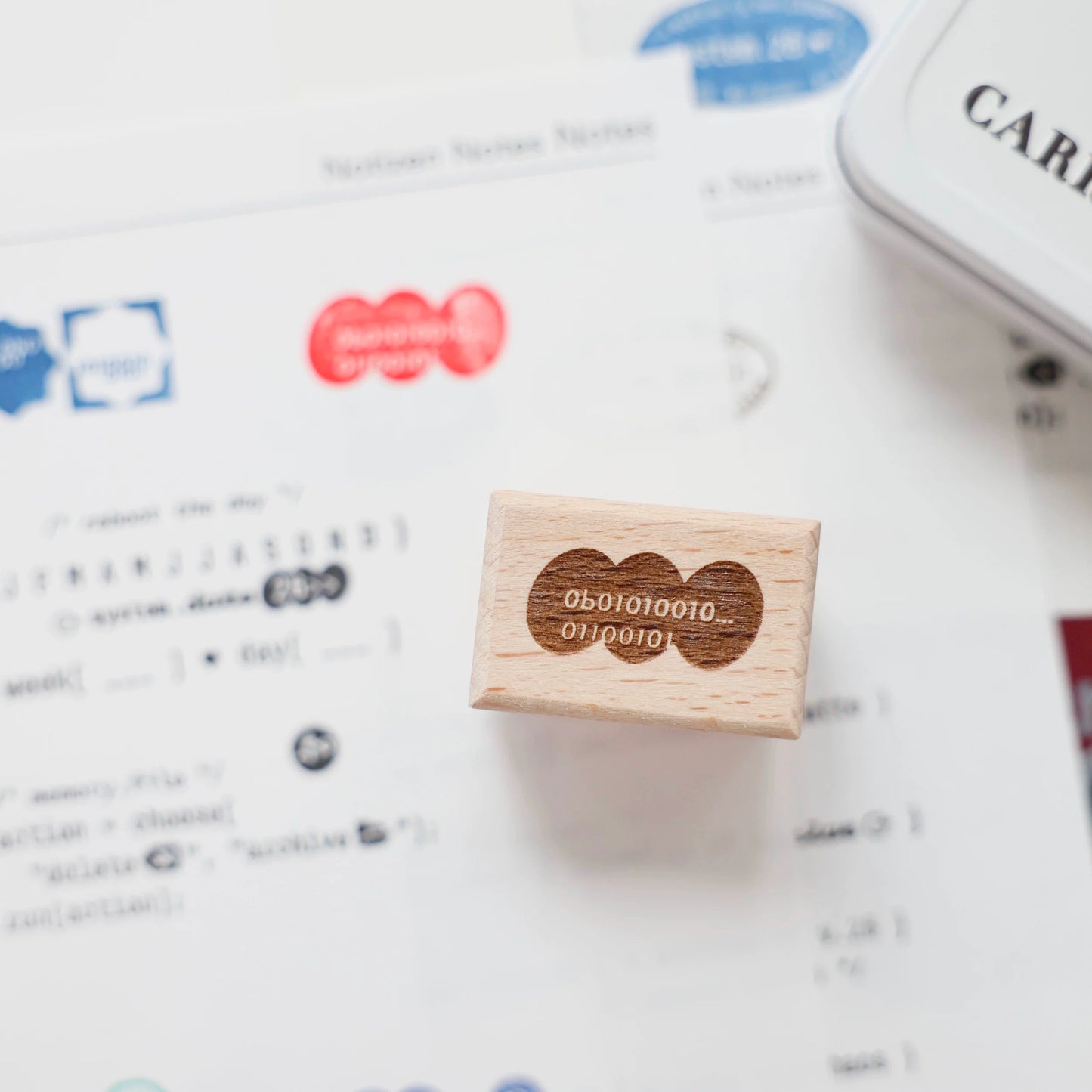 NEW! Sissi - <TWO SIX> | 27pcs Rubber Stamp Set | Wooden Box