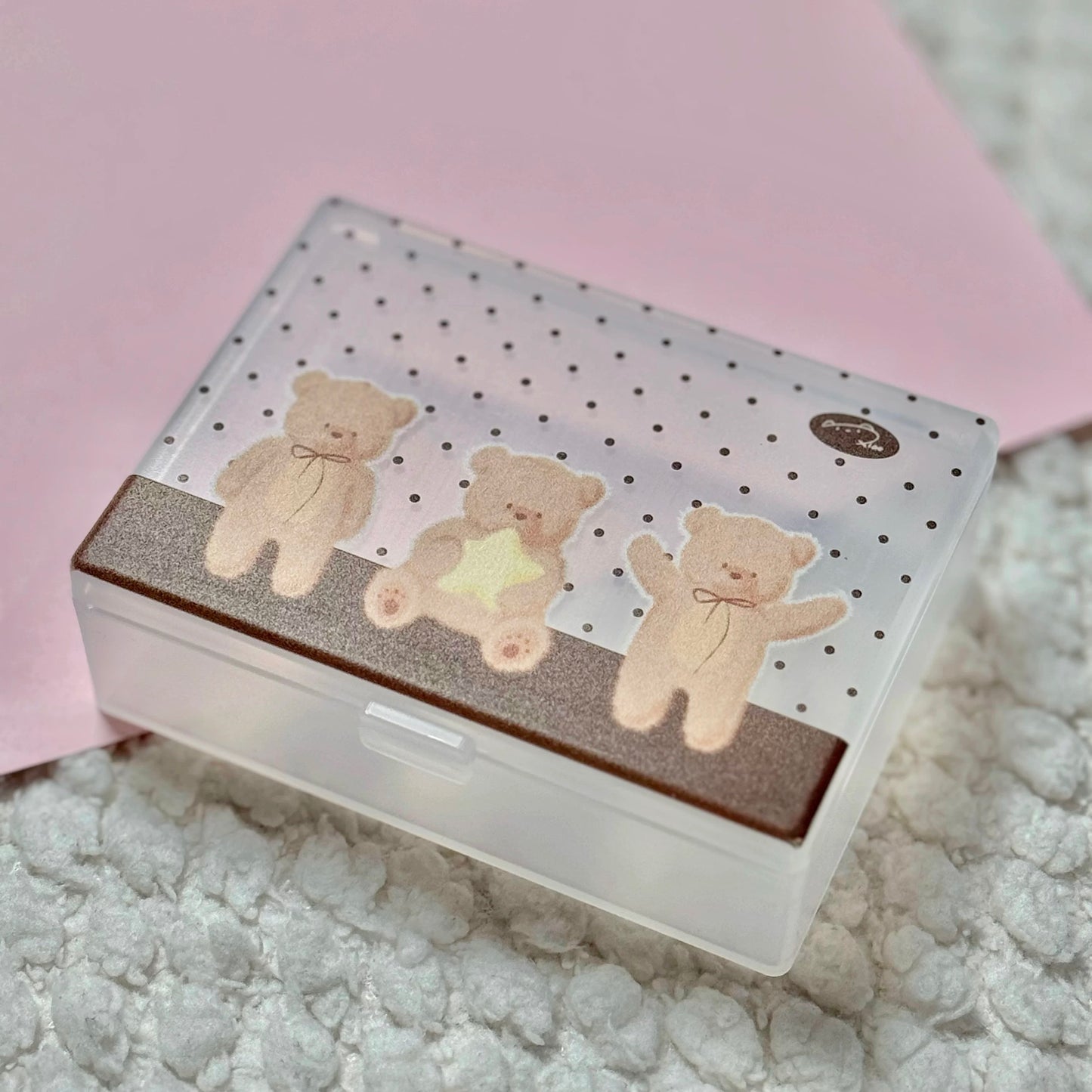 NEW! Xiao Xiao Studio - Plastic Box | Organizer |  Desk Decor | box only