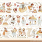 NEW! Shine Studio - Caramel | Kiss-cut | 6cm Glitter PET Tape | Release Paper | 5M