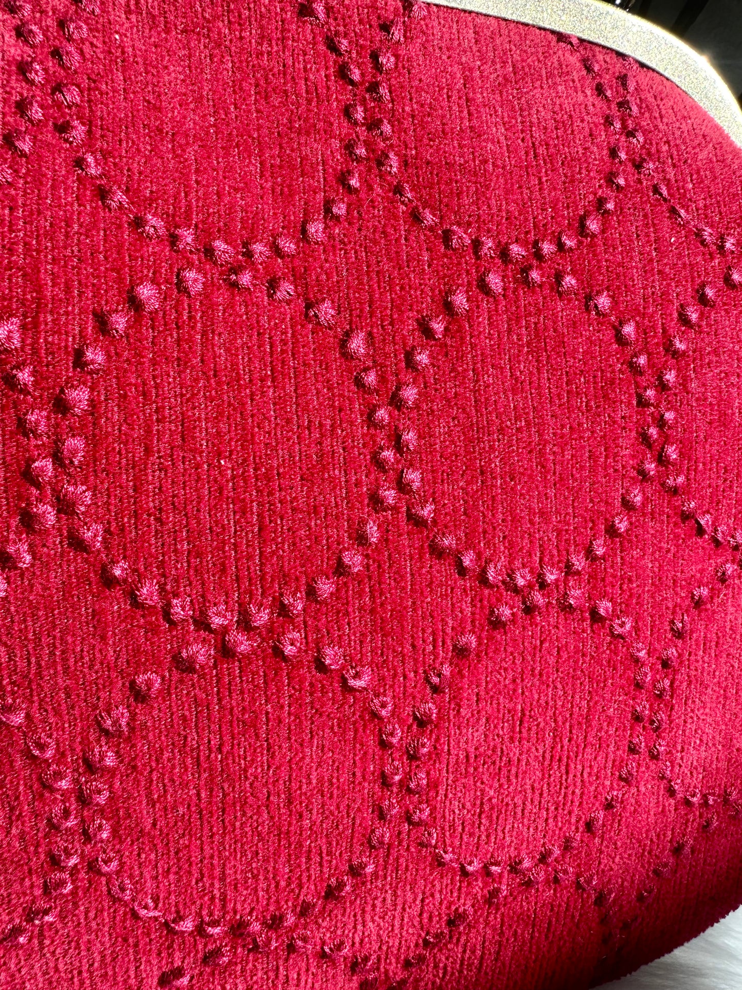 ESH Exclusive Collection - Large Kiss Lock bag | Double-sided Pattern | Velvet Tambourine | Handmade Products | mina perhonen Fabric