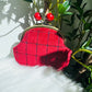 ESH Exclusive Collection - Small Kiss Lock | Double-sided Pattern | Velvet Tambourine  Products | mina perhonen Fabric