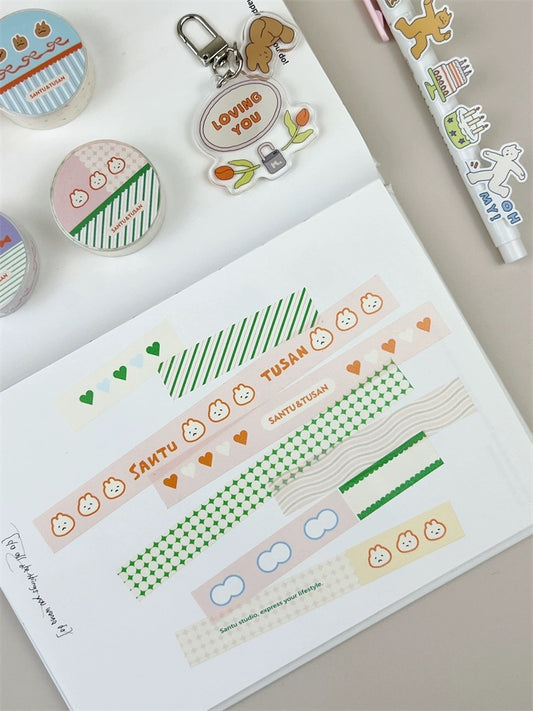 NEW! Fstudio- Colors | 1.5cm Washi Tape | Basic Tapes | Release Paper