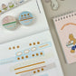 NEW! Fstudio- Colors | 1.5cm Washi Tape | Basic Tapes | Release Paper