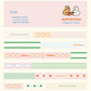 Fstudio- Colors | 1.5cm Washi Tape | Basic Tapes | Release Paper