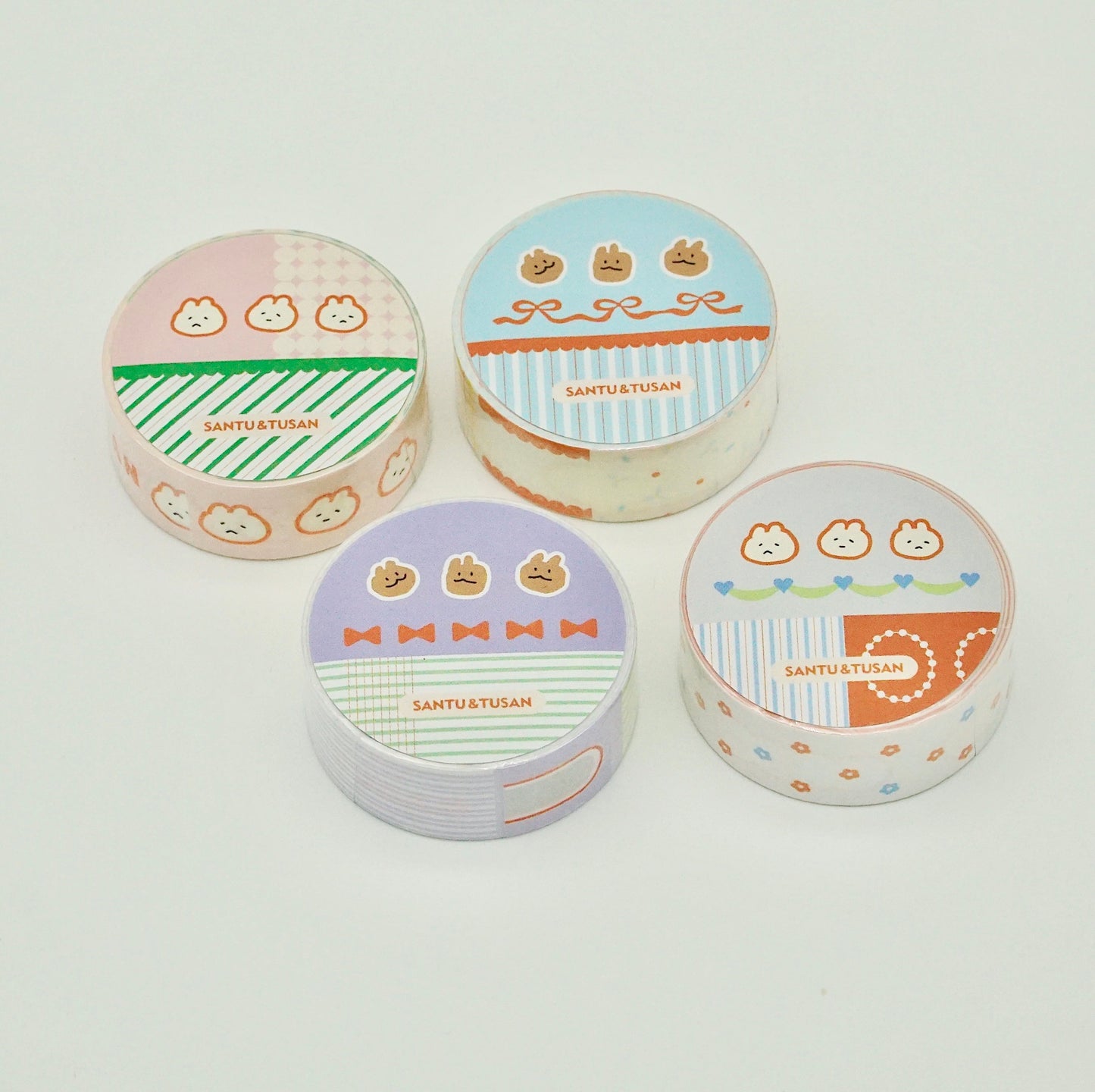 NEW! Fstudio- Colors | 1.5cm Washi Tape | Basic Tapes | Release Paper