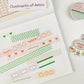 NEW! Fstudio- Colors | 1.5cm Washi Tape | Basic Tapes | Release Paper