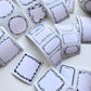 NEW! MWJ - Wreath | 4cm Kiss-cut Paper Tape |  Release Paper | 5M