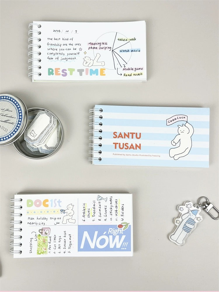 NEW! Fstudio - Mini Blinder Notebook | 80p | Journaling Accessory